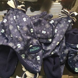 💚 Lot of 2 Toddler Disney Frozen Winter Sets